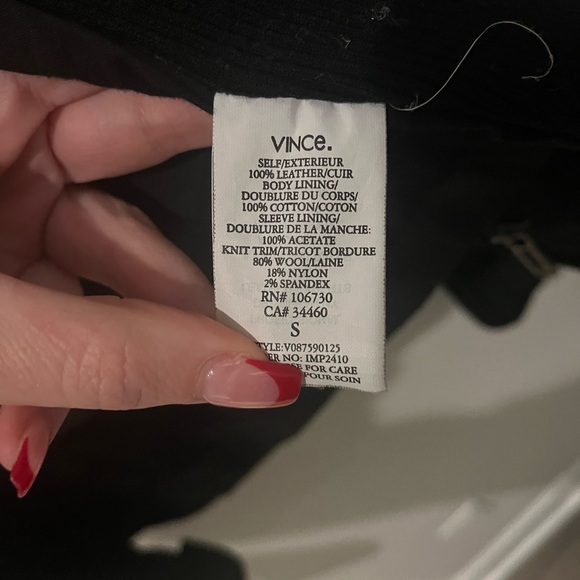 Vince Camuto leather jacket - Picture 5 of 5